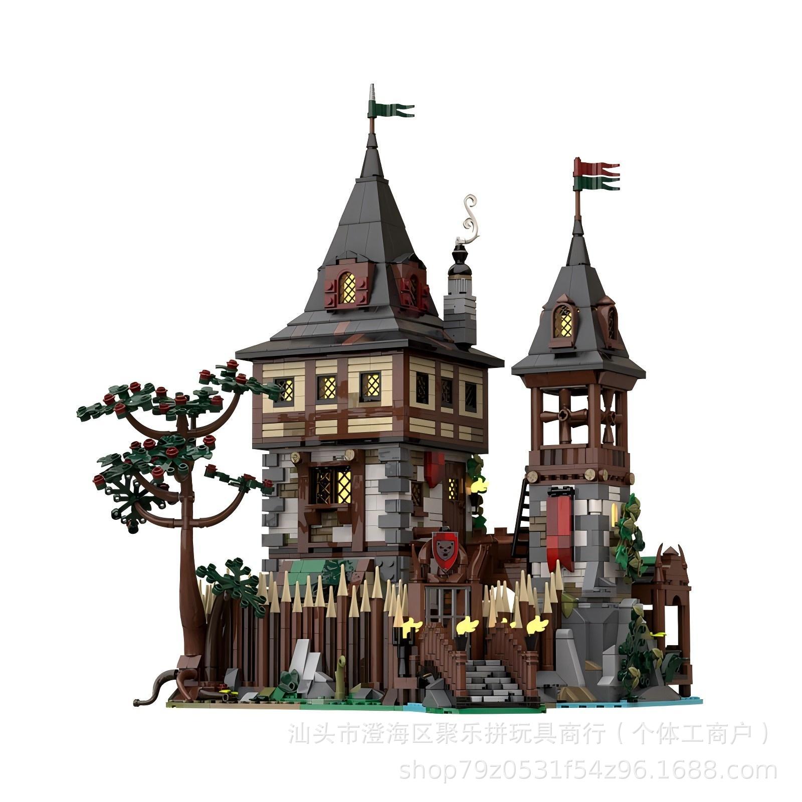 Hobby Is Science - Klocki MOC Zamek Króla Niedźwiedzi, Mozaika,