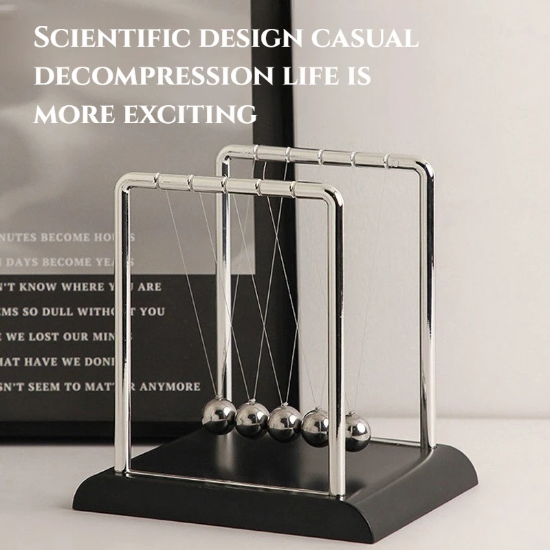 Wahadło Newtona, stalowe kule, – Newton Cradle Large recenzja i cena