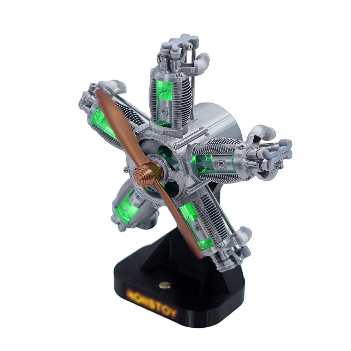 Model silnika radialnego 5-cyl – Hobby Is Science recenzja i cena